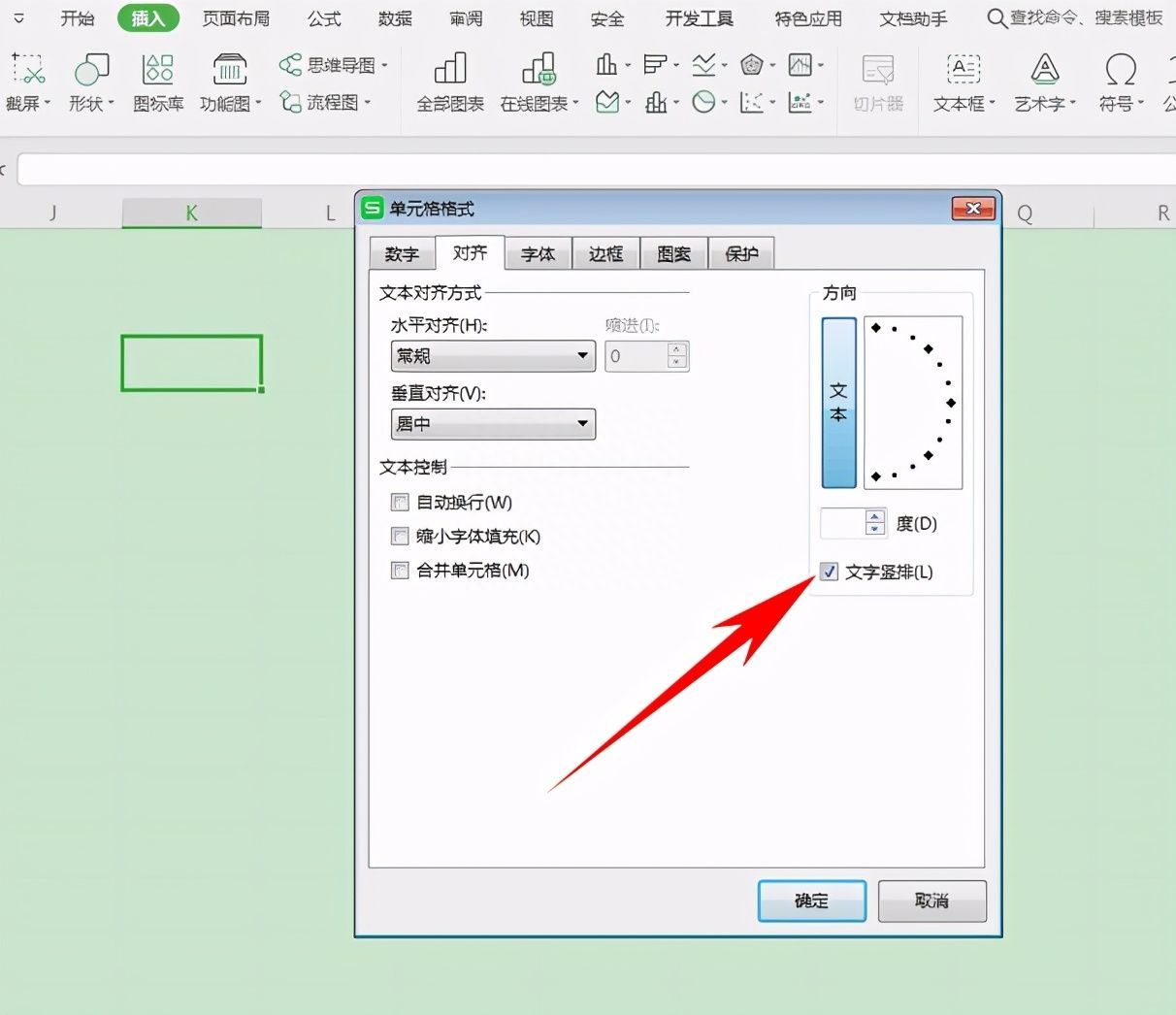 Excel表格技巧—如何在单元格内输入竖排文字插图6