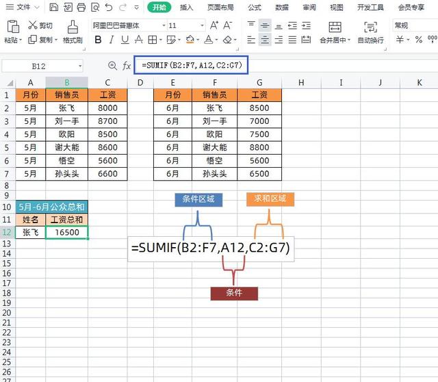 SUMIF这些高级用法你会吗？太实用了，后悔学晚了！插图10