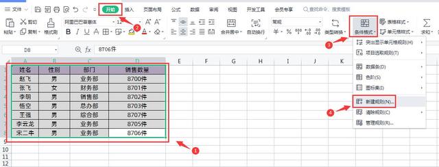 把Excel表格发给同事，如何快速找到被修改的数据，这个方法真牛插图10