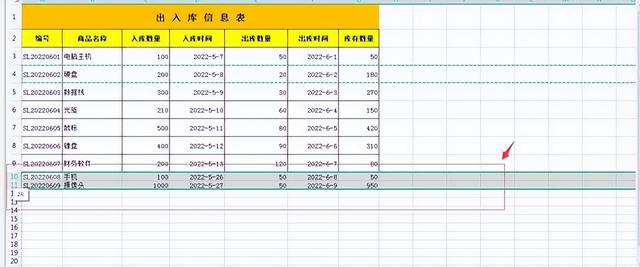 Excel表格不够用怎么增加几行数据呢？掌握一个小技巧轻松搞定插图6