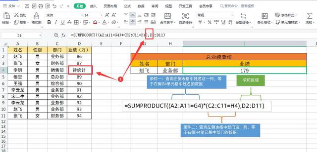 大神级求和函数SUMPRODUCT真好用，你知道用逗号与乘号的区别吗？插图6