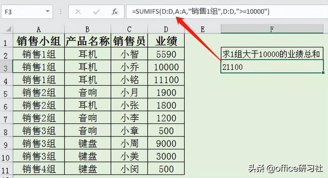 Excel求和公式大全，收藏插图6