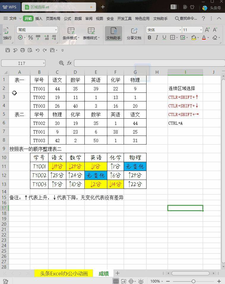 excel小技巧：你每天可能都在操作的区域选择插图8