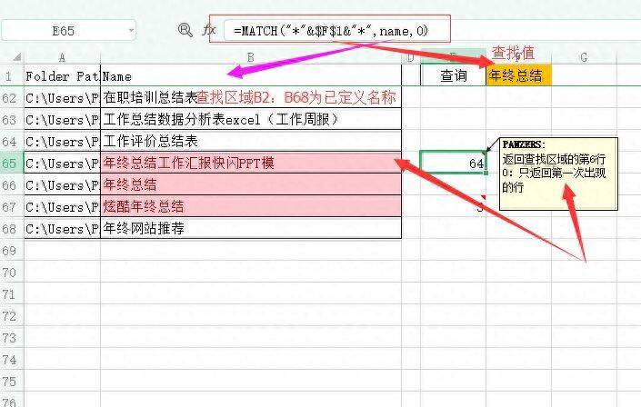 Excel自适应的下拉查询菜单，超级简单插图4