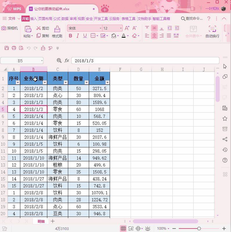 不用函数公式，照样可以让你的图表动起来插图12