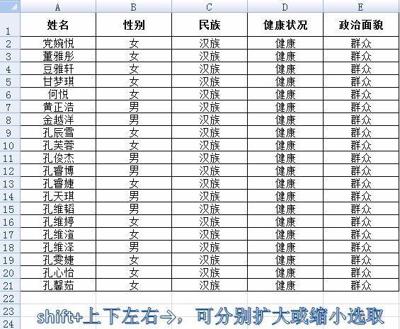 Excel中那些被遗忘的ctrl、hift、箭头组合键的妙用插图