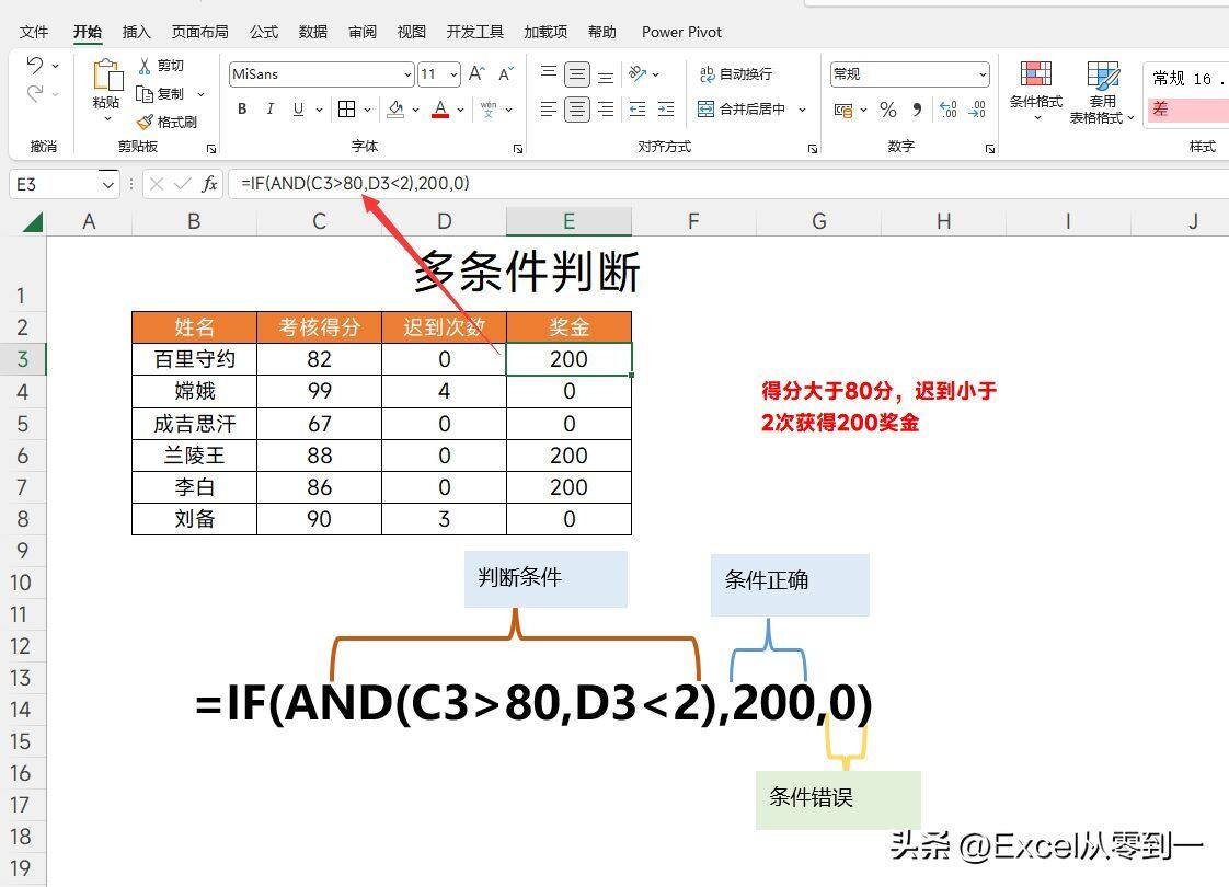 2组Excel常用公式，3小时才整理好的，直接套用就行了！"