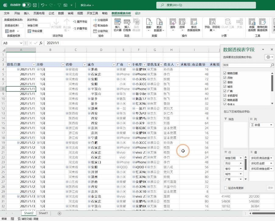 个Excel文件拆分为100个，我需要2小时，同事2分钟就搞定"