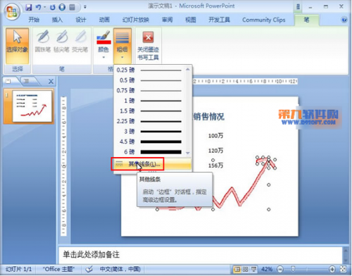 PowerPoint如何利用墨迹工具绘制图形插图6