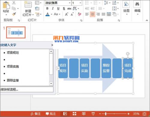 PowerPoint将文字转换图形方法插图6