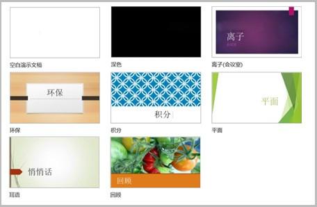 PowerPoint2013:幻灯片应用颜色和设计主题插图