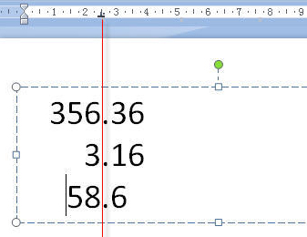Powerpoint技巧分享:快速对齐小数点插图8