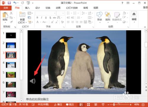 PowerPoint2013中怎么给相册添加音乐插图16