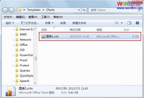 将PowerPoint2007现有的图表存为模版类型插图8