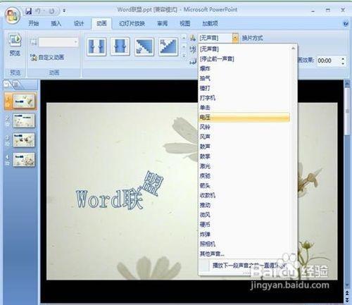 powerpoint2007设置图片的切换效果插图6