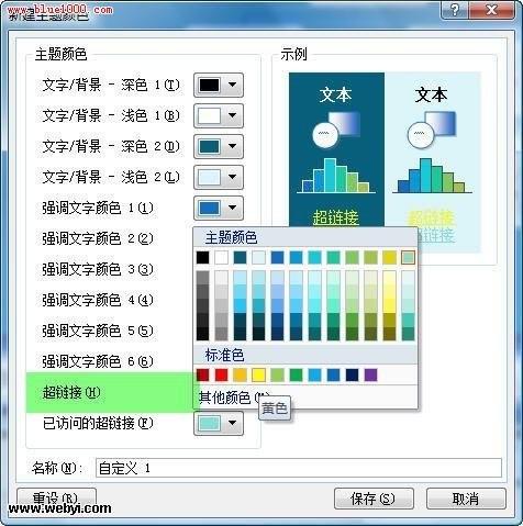 PowerPoint 2007中改变超链接颜色插图6