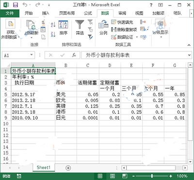 Excel2013如何导入网页上的表格?插图10