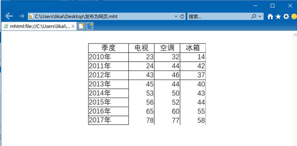 excel2016工作表如何制作成网页插图8