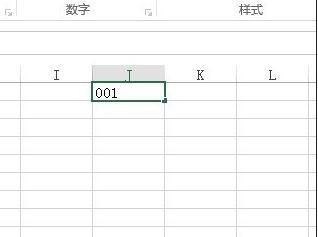 Excel2013中怎么如何输入001插图2