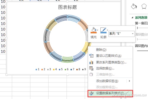 Excel怎么制作南丁格尔玫瑰图插图4