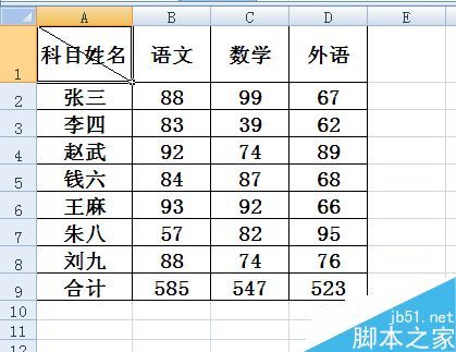 在excel表格中怎么制作斜线表头?插图8