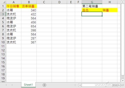 Excel表格如何使用Vlookup函数发现重复数据插图