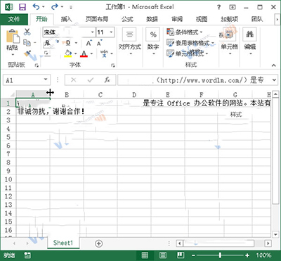 Excel2013怎么进行排版?插图