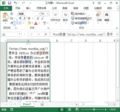 Excel2013怎么进行排版?插图14