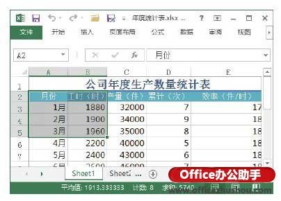 Excel2013中使用"定位"对话框选择特殊单元格的操作方法插图4