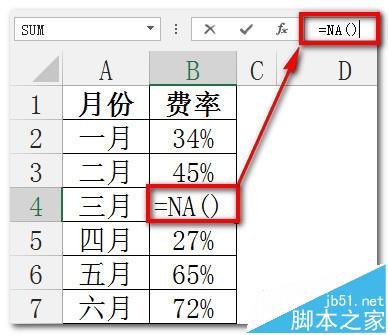 excel折线图/饼图如何忽略数据源中的0值插图6