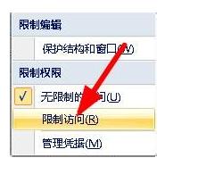 excel2007如何设置访问权限?插图4