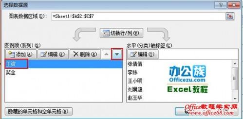 如何设置Excel2010图表中系列的绘制次序插图4