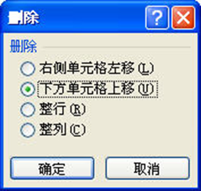 Excel2010删除单元格.行和列方法插图2