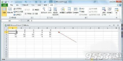 Excel2010的窗口怎么冻结插图8