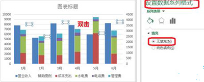 Excel2010如何制作成多列堆积图插图14