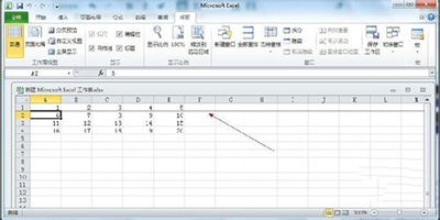 Excel2010怎么冻结窗口?插图8