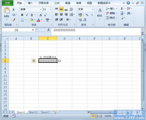 Excel2010表格数字变科学计数法怎么办?插图4