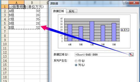 excel2003中柱形图怎么制作插图6