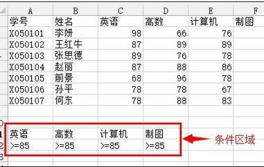 excel2013高级筛选怎么使用插图