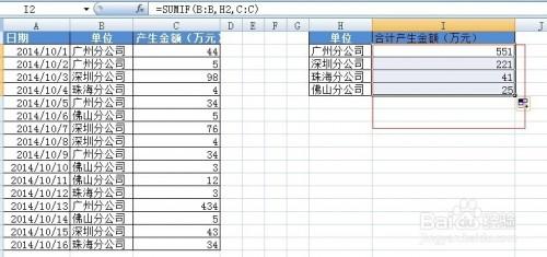 excel怎么用SUMIF函数求重复项之和插图8