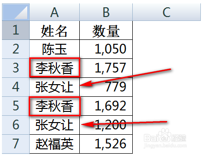 excel中如何将相同数据相加并合并?插图