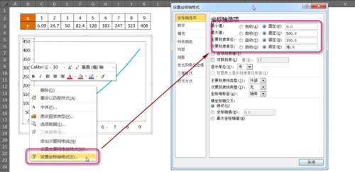 excel怎么更改折线图垂直轴的数据插图2