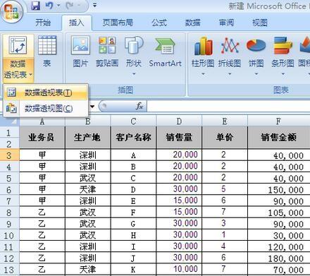 EXCEL数据透视表怎么用插图