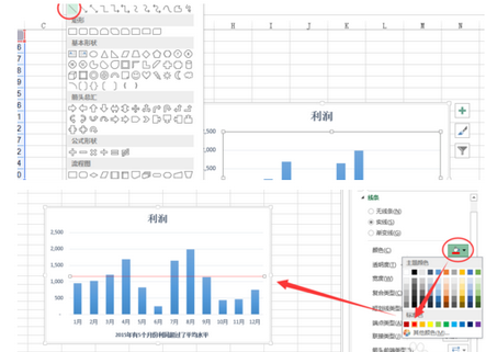 EXCEL表如如何制作动态趋势图插图8